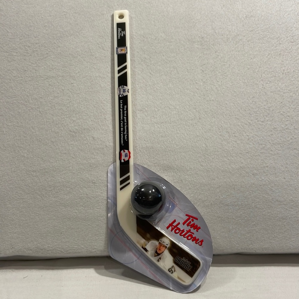 Sidney Crosby Tim Hortons 2010 Collectible Mini Stick
